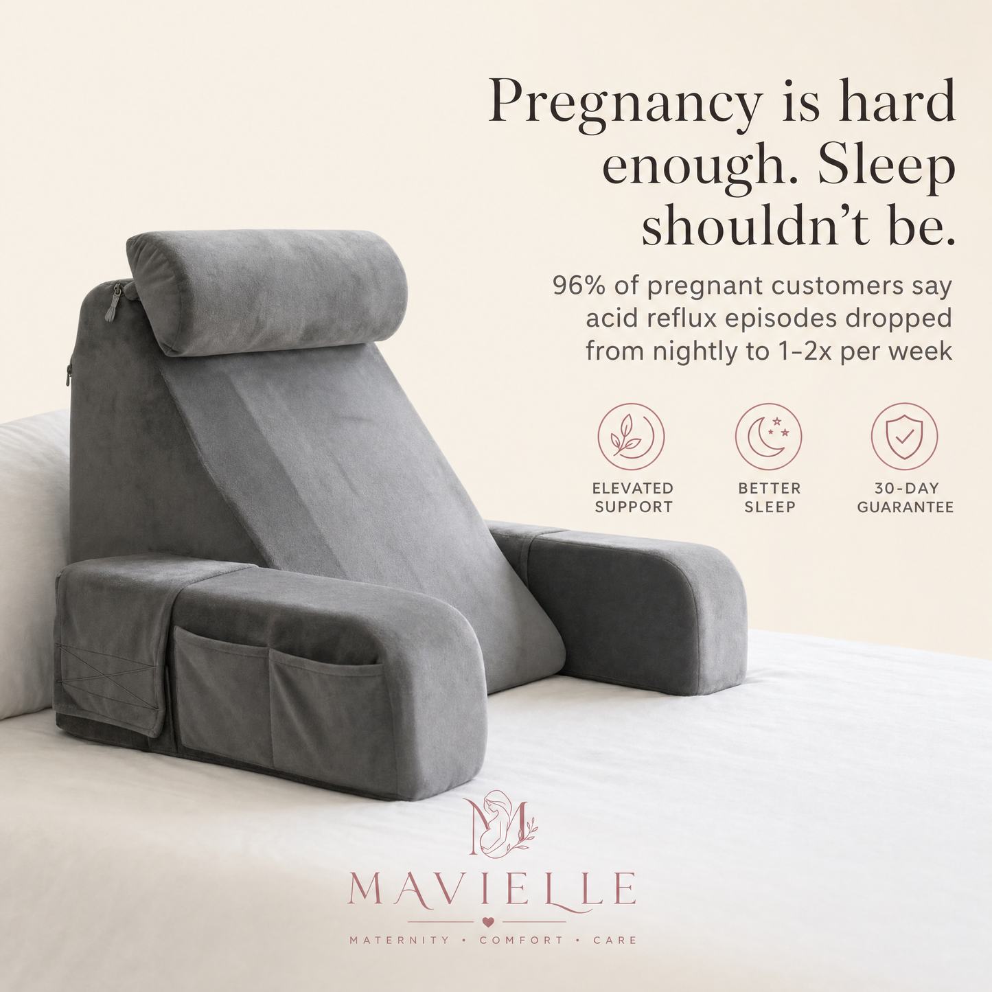 MAVIELLE™ Cloud Support Backrest