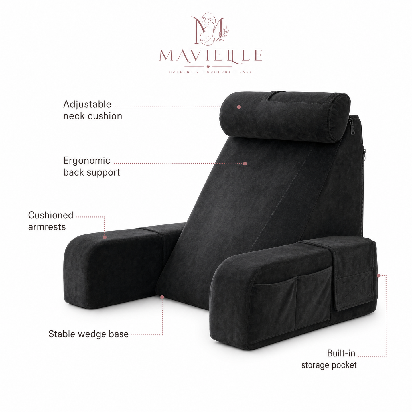 MAVIELLE™ Cloud Support Backrest